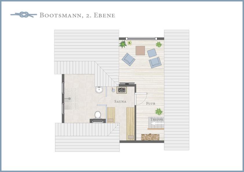 Ferienwohnung Bootsmann Langeoog Exteriör bild